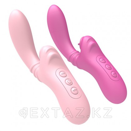 Вибратор Female dildo с клиторальной стимуляцией розовый от sex shop Extaz фото 5