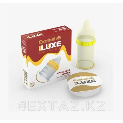 Презерватив Luxe EXCLUSIVE Кричащий банан (с двойн.пупырышками) 1 шт. от sex shop Extaz фото 3