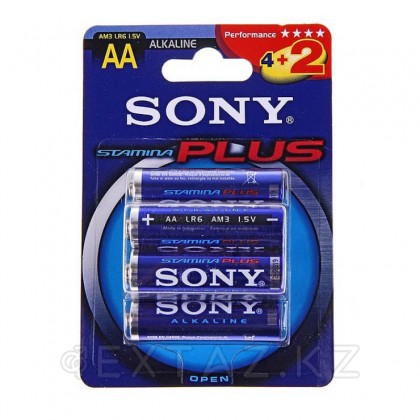 Батарейки Sony Stamina Plus AA (4шт) от sex shop Extaz