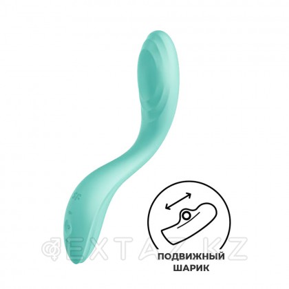 Вибратор с стимуляцией точки G Satisfyer Rrrolling Pleasure, ментоловый от sex shop Extaz фото 5