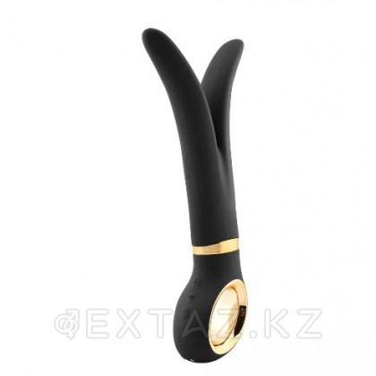 Анатомический вибромассажер Lealso NATALI 24 см (черный) от sex shop Extaz фото 8