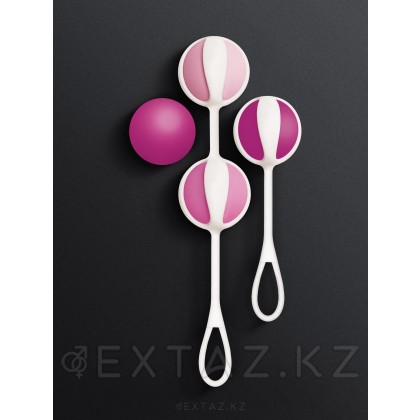Вагинальные шарики Geisha Balls Mini, 14х2.2 см от sex shop Extaz фото 2