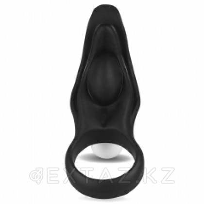 Эрекционное виброкольцо Power Stamina clit cockring (черный) от sex shop Extaz фото 3