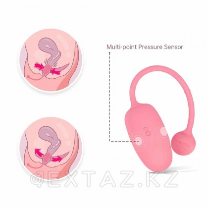 Тренажер Кегеля Magic Motion Kegel Coach, розовый - extaz.kz фото 8 Тренажер Кегеля Magic Motion Kegel Coach, розовый от sex shop Extaz фото 8