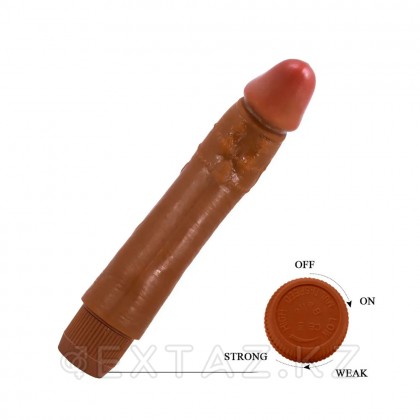 Реалистичный вибратор Dybbuk мультискоростной, 24 см от sex shop Extaz фото 4