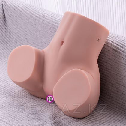 Реалистичный двойной мастурбатор с функцией фрикции Gina от sex shop Extaz фото 2
