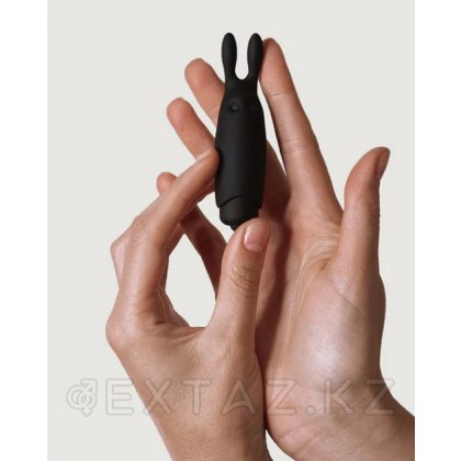 Карманный вибратор-кролик Rabbit Adrien Lastic черный от sex shop Extaz фото 6