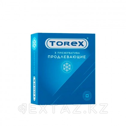 Презервативы продлевающие с анестетиком TOREX 3 шт от sex shop Extaz