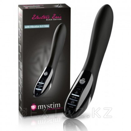 MYSTIM Вибратор с электростимуляцией Electric Eric черный выпуск от sex shop Extaz