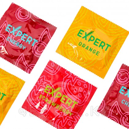 Презервативы EXPERT Fruit Mix, фруктовые ароматизированные, 15 шт от sex shop Extaz фото 4