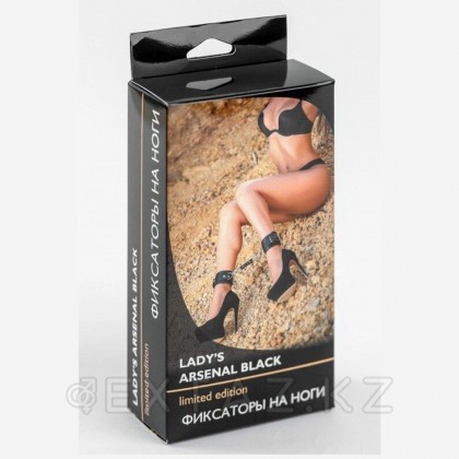 Оковы на ноги Lady's Arsenal Black от sex shop Extaz фото 3