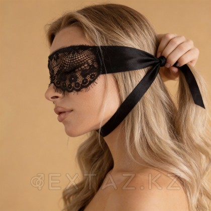 Кружевная маска с ресничками (Base) (One Size) от sex shop Extaz фото 2