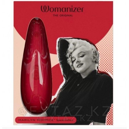 Бесконтактный клиторальный стимулятор Womanizer Classic 2 - Marilyn Monroe (ярко-красный) от sex shop Extaz фото 2