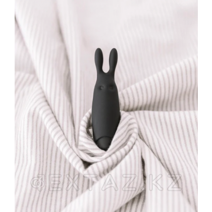 Карманный вибратор-кролик Rabbit Adrien Lastic черный от sex shop Extaz фото 7