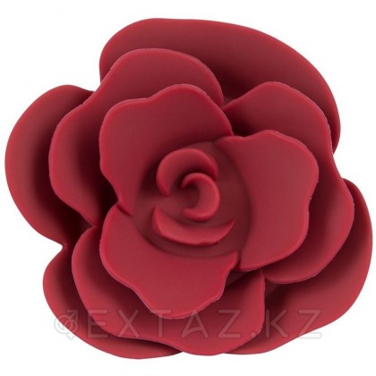 Силиконовый анальный плаг Red rose от sex shop Extaz фото 3