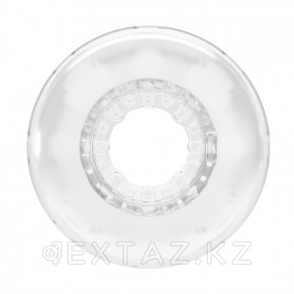 Мастурбатор с текстурированным каналом Crystle прозрачный от sex shop Extaz фото 4