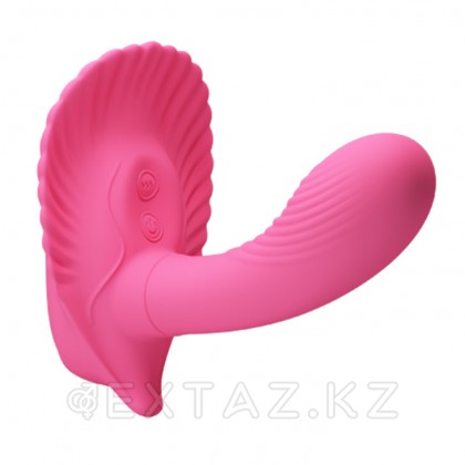 Клиторальный стимулятор с вагинальным плагом от sex shop Extaz фото 4