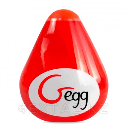 Gvibe Gegg Red - мастурбатор яйцо, 6.5х5 см, красный от sex shop Extaz