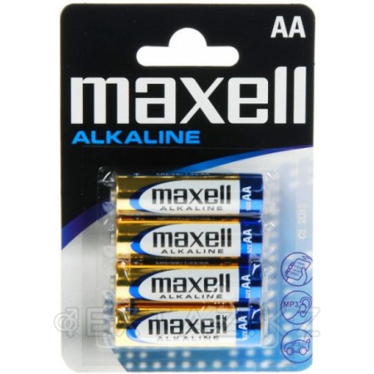 Батарейки MAXELL ALKALINE AA (пальчиковые) - 4 шт. от sex shop Extaz