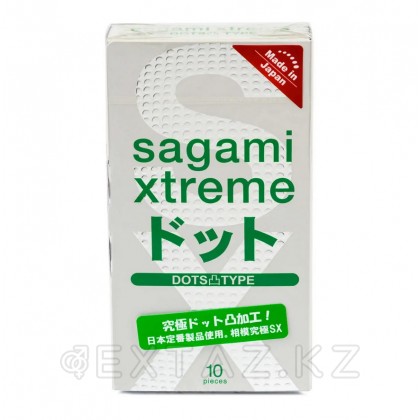 Презервативы SAGAMI Xtreme Type-E 10 шт. (точечные) от sex shop Extaz