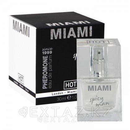 Мужские духи с феромонами Miami spicy man 30 мл. от sex shop Extaz фото 2