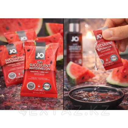Лубрикант JO Watermelon с ароматом арбуза, 5 мл от sex shop Extaz фото 2