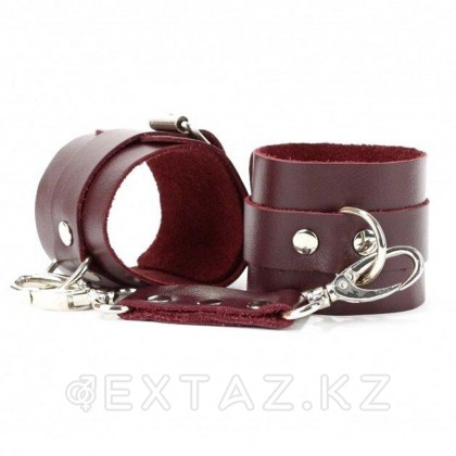 Наручники бордо от sex shop Extaz фото 3