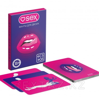 Фанты для двоих «Sex», 20 карт, 18+   9518969 от sex shop Extaz