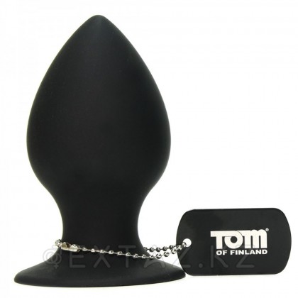 Анальная пробка Tom of Finland Large Silicone Anal Plug Черный от sex shop Extaz фото 4