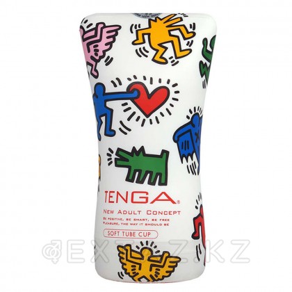 Мастурбатор SOFT CASE CUP TENGA & Keith Haring от sex shop Extaz