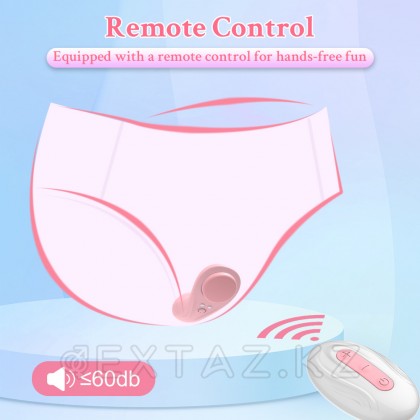 Вибратор в трусики на магните с пультом ДУ фиолетовый от sex shop Extaz фото 15