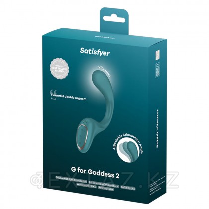 Вибратор Satisfyer G for Goddess 2 зелёный от sex shop Extaz фото 5