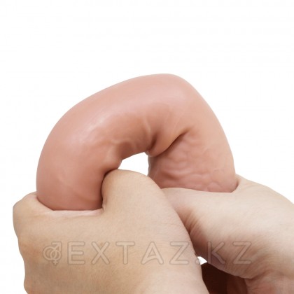 Реалистичный фаллоимитатор Kable (21 см) коричневый от sex shop Extaz фото 5