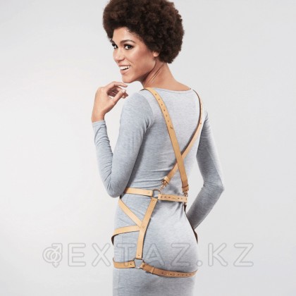 Упряжь MAZE- Arros Dress от Bijoux Indiscrets, коричневый от sex shop Extaz фото 2