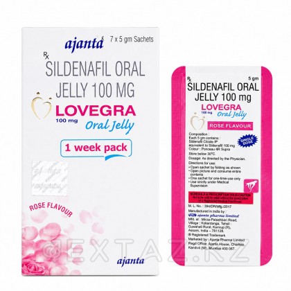 Возбуждающее желе для женщин Lovegra от sex shop Extaz