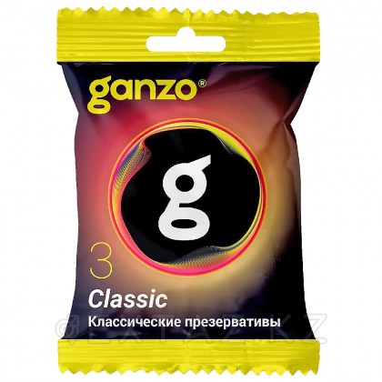 Презервативы классические Ganzo Classic, в пакете 3 шт. от sex shop Extaz