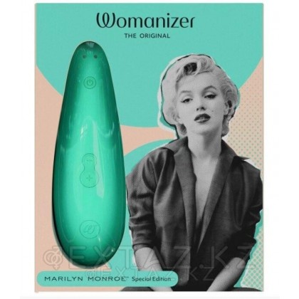 Бесконтактный клиторальный стимулятор Womanizer Classic 2 - Marilyn Monroe (мятный) от sex shop Extaz фото 9