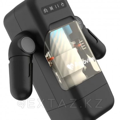 Инновационный робот-мастурбатор Game Cup (чёрный) от Amovibe от sex shop Extaz фото 16