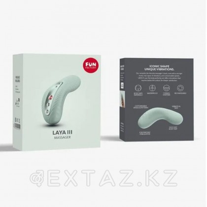 Универсальный вибромассажер Fun Factory Laya III (светло-зеленый) от sex shop Extaz фото 3