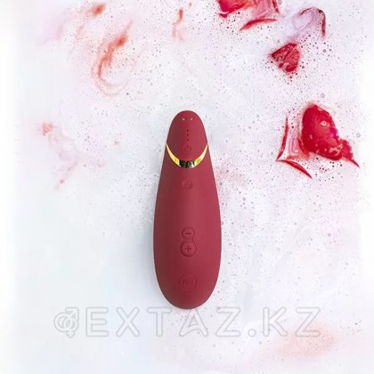 Бесконтактный клиторальный стимулятор Womanizer Premium 2 бордовый от sex shop Extaz фото 8