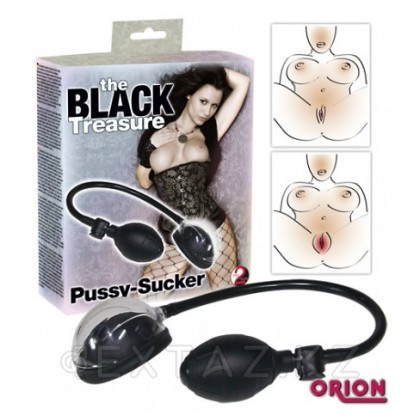 Помпа вагинальная черная от sex shop Extaz