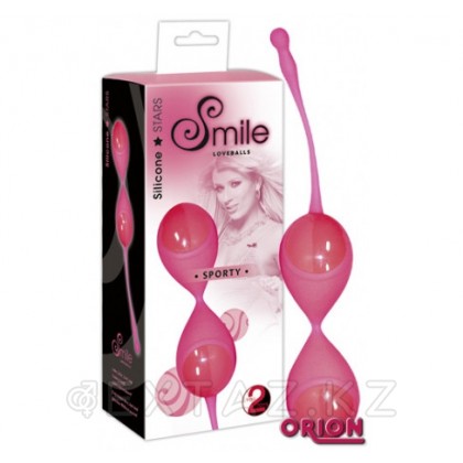 Smile Шарики вагинальные светло-розовые             от sex shop Extaz