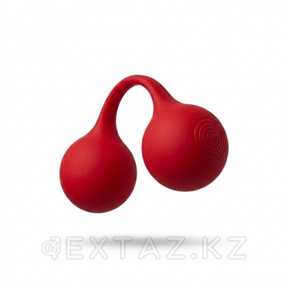 Стимулятор клитора с вибрацией SVibe Snail TWINN Clit Hugging Vibe вишневый от sex shop Extaz