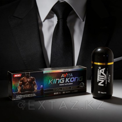 Возбуждающее средство для мужчин King Kong (10 таб.) от sex shop Extaz фото 3