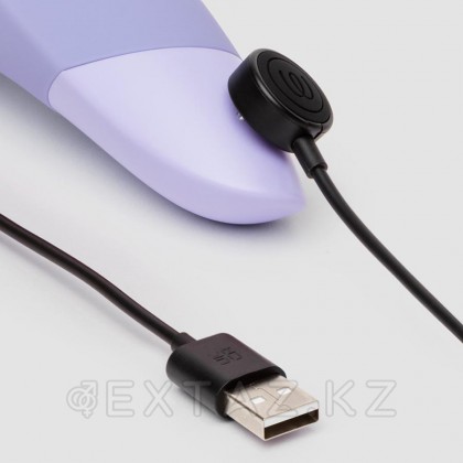 Бесконтактный клиторальный стимулятор Womanizer Enhance с вибрацией, сиреневый от sex shop Extaz фото 3