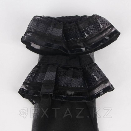 Чулки черные Clubwear (один размер) от sex shop Extaz фото 2