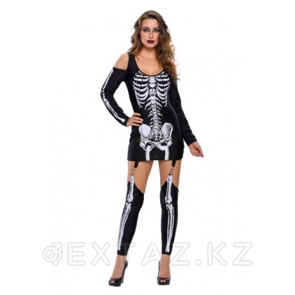 Платье на хеллоуин «Скелет» размер S от sex shop Extaz