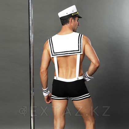 Ролевой костюм моряка ( боди, кепка, манжеты) от sex shop Extaz фото 4
