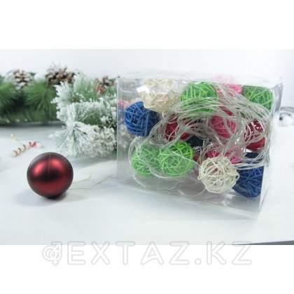 Гирлянда - цветные шарики от sex shop Extaz фото 3
