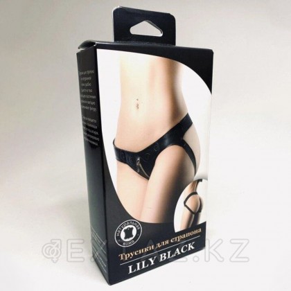 Трусики для страпона Lily Black (OS) от sex shop Extaz фото 5